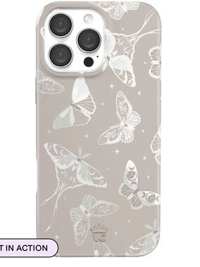 iPhone 16 pro max - Moonlight Moths iPhone Case